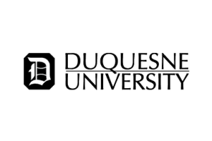 White gothic blackletter D on black background